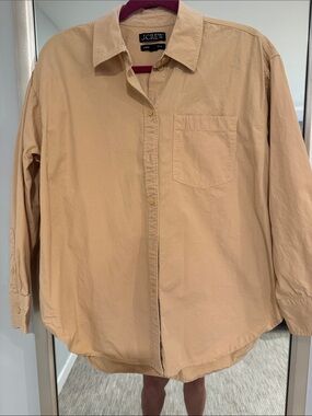Oversized J Crew shirt